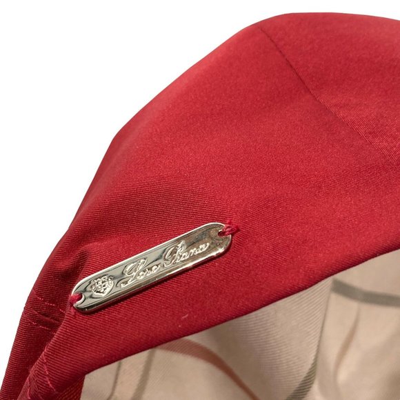 100% Authentic Loro Piana Red Beret Hat (Made in Italy) Size XL - Picture 6 of 8